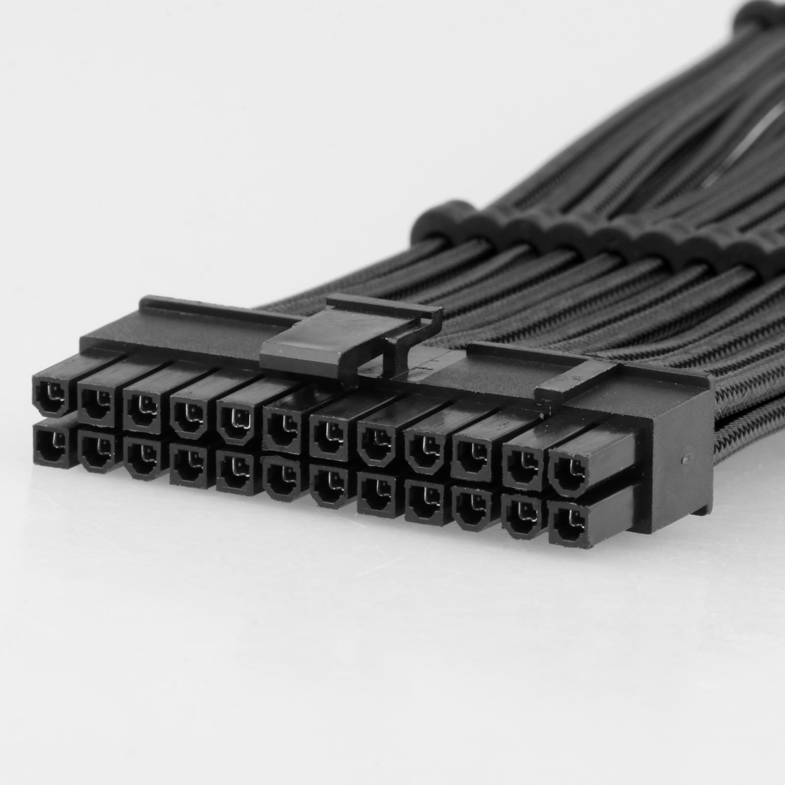 30cm 24Pin PSU Extension Cable Female to Male for Modular