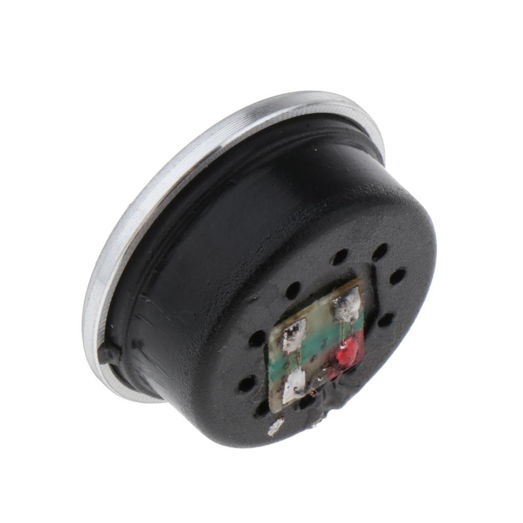 2x Micro Dynamic Microphone Cartridge Capsule Head 0.79in Dia For Microphone