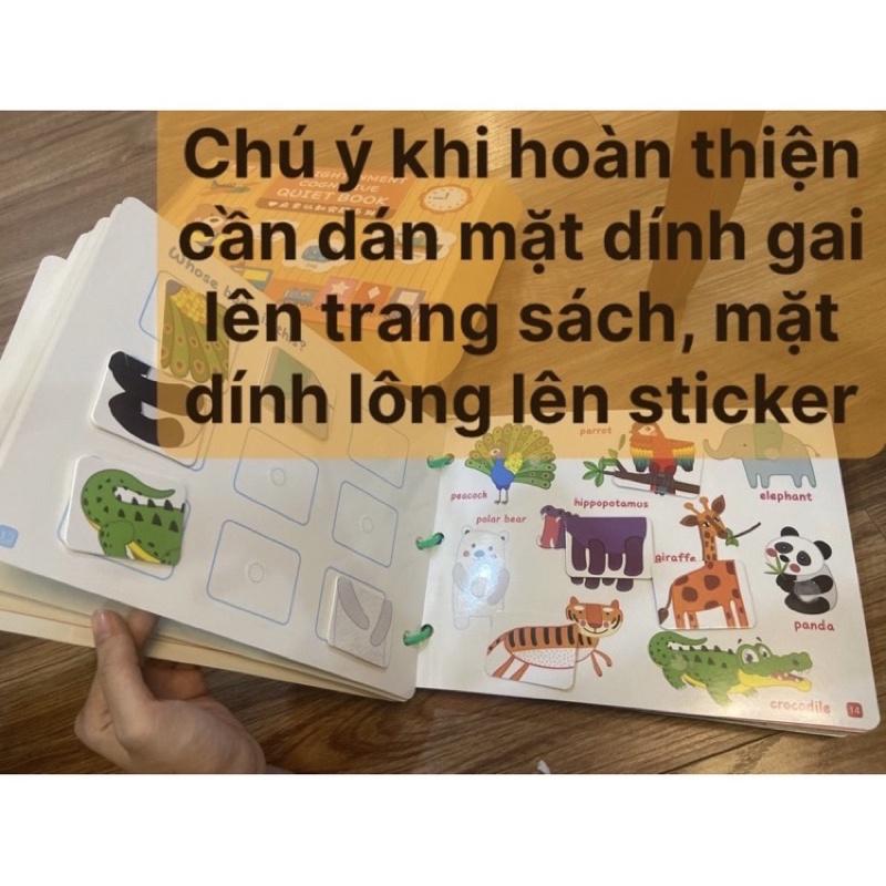 Học liệu bóc dán 17 chủ đề