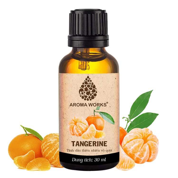 Tinh Dầu Vỏ Quýt Aroma Works Essential Oils Tangerine