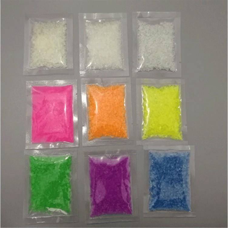 Cát dạ quang nhiều màu trang trí nhà cửa-Túi cát dạ quang trang trí bể cá