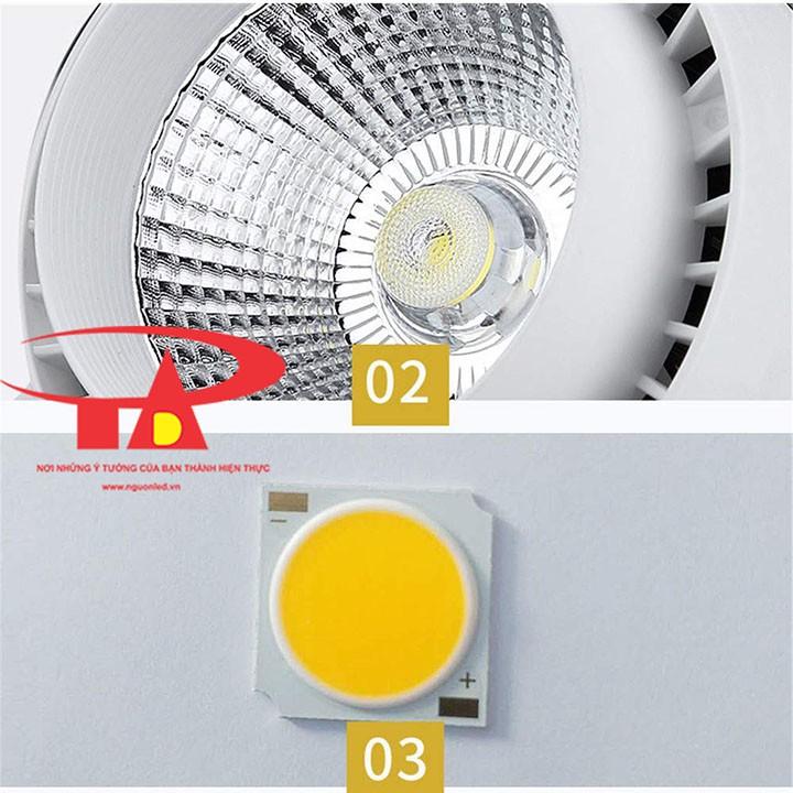 Đèn led chiếu điểm 30w - Đèn led chiếu điểm 30w cob