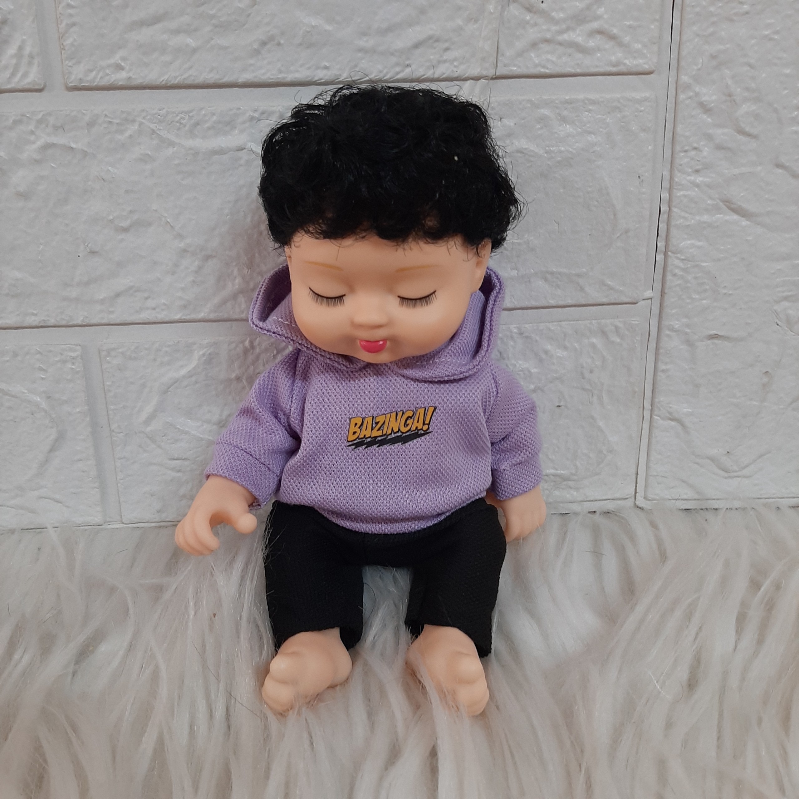 Búp Bê Nhựa Em Bé Ngủ Đông 25cm - Sleeping 10 Inch Doll