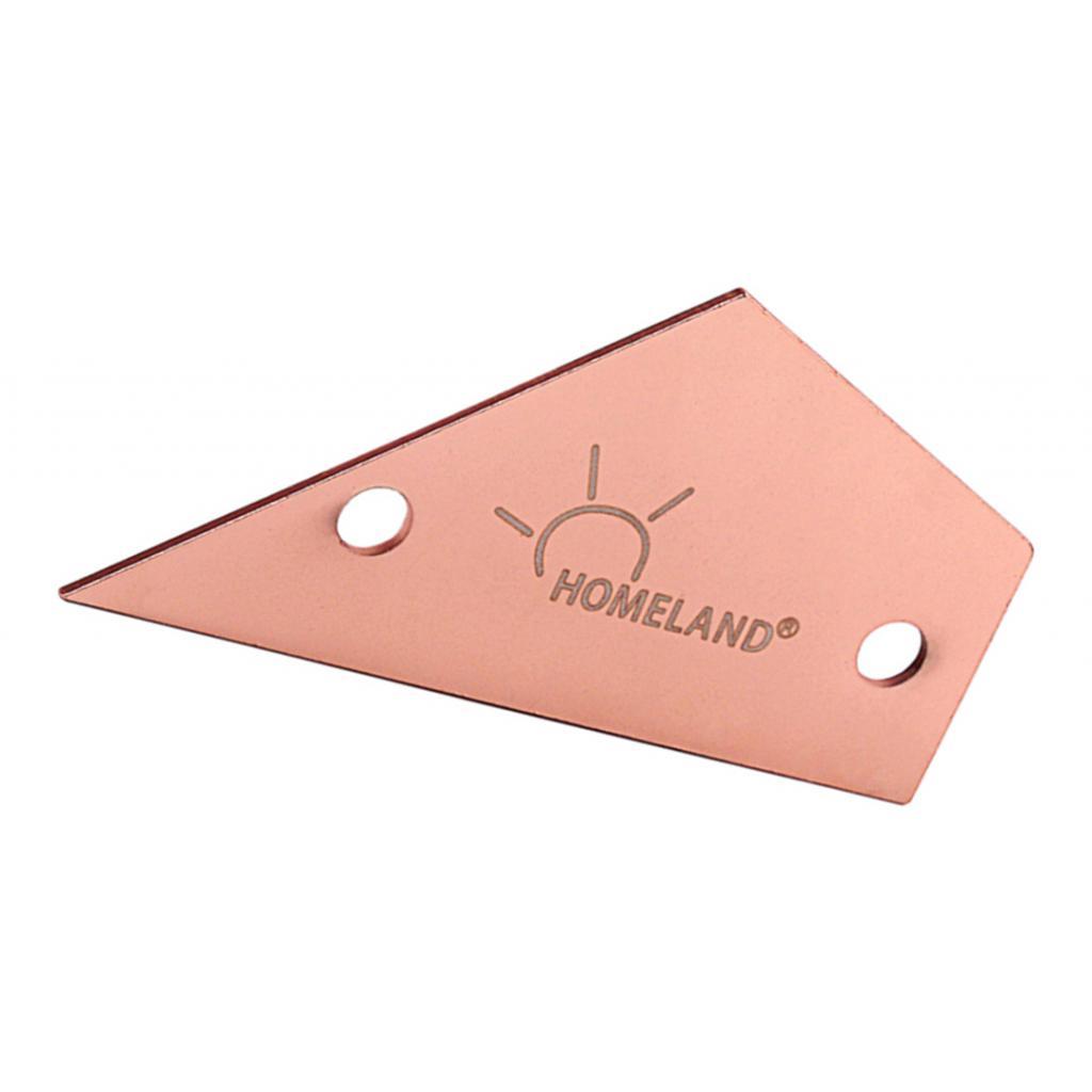 Fret Rocker Metal Fret Guitar Luthier Tool Supplies Rose Gold