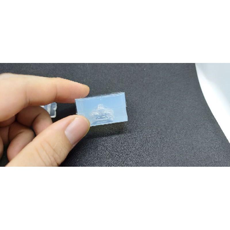 Khuôn silicon làm Keycap Sirius trong suốt.