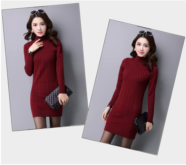 [FREE SHIP] Đầm len sang trọng quý phái - KT299 17