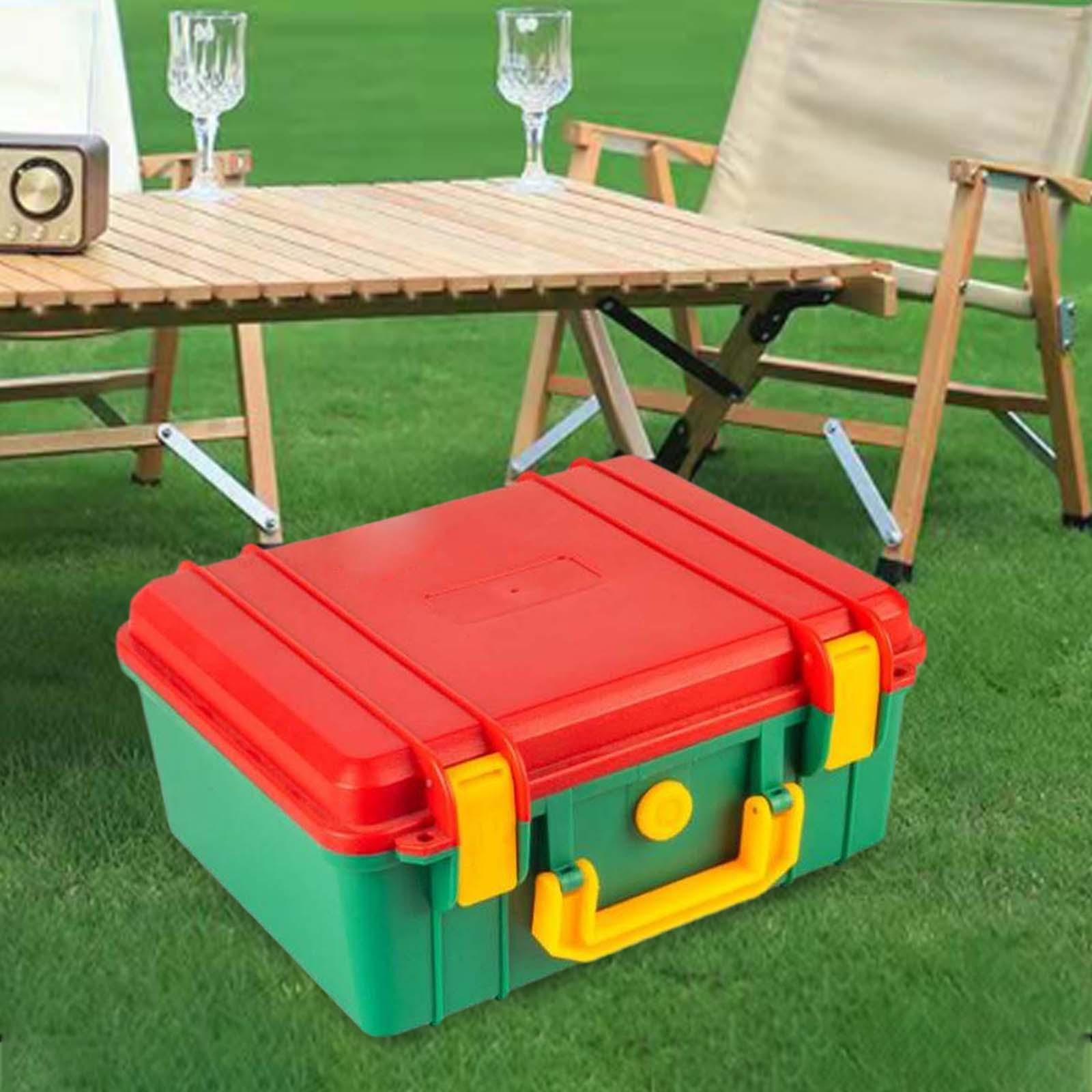 Tool Case Carrying Case with Sponge Safety Impact Resistant Protection Hard Case Repair Tool Storage Case Tool Case for Garage