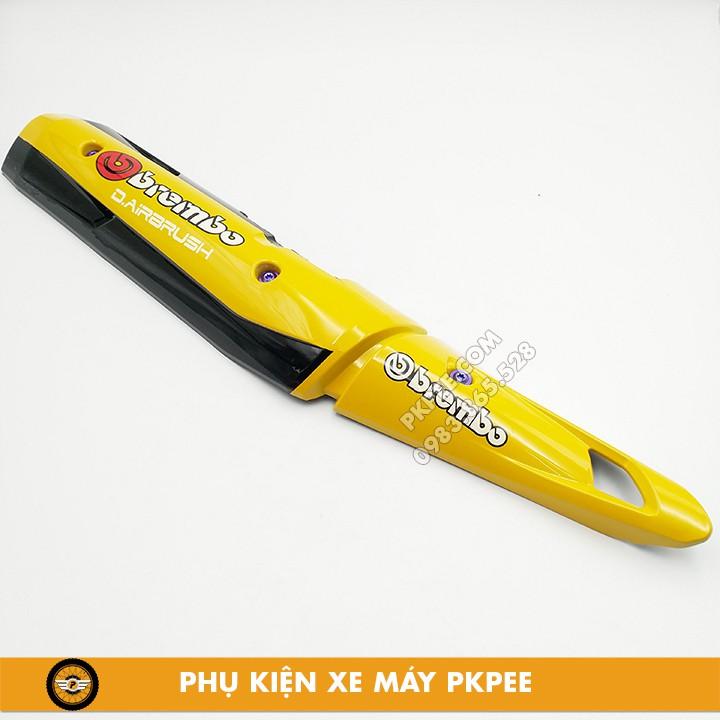 Ốp Che Pô Exciter 150 - Các Hoa Văn Có Thể Khác Nhau