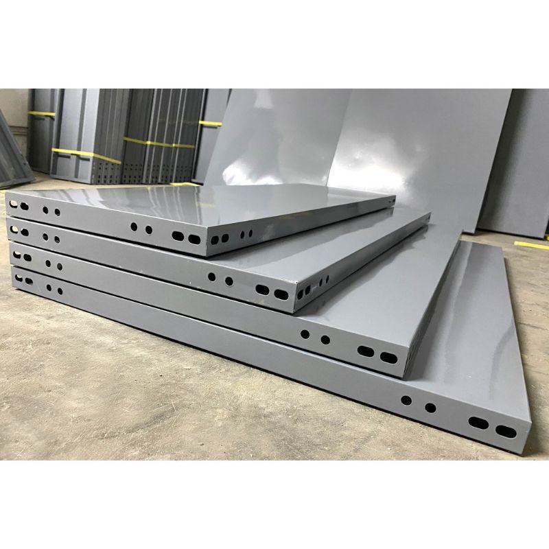 Kệ sắt v lỗ bậc thang 3 tầng trụ sắt V3x3cm và V4x4cm đa năng