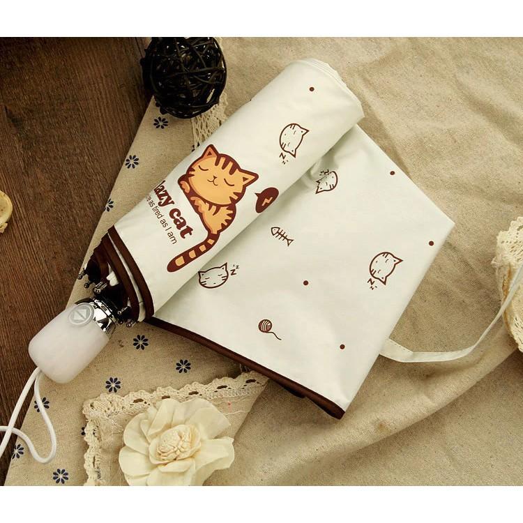 OLYCAT Ô dù cao cấp chống tia UV - Mẫu Lazy Cat