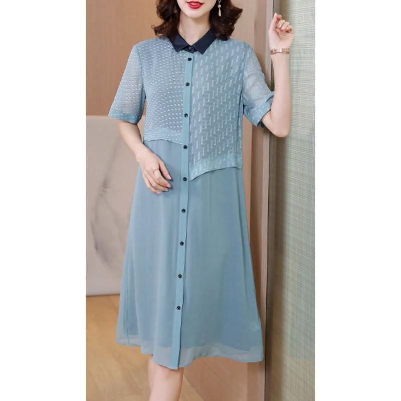 HÀNG NHẬP - ĐẦM VOAN SUÔNG SƠ MI