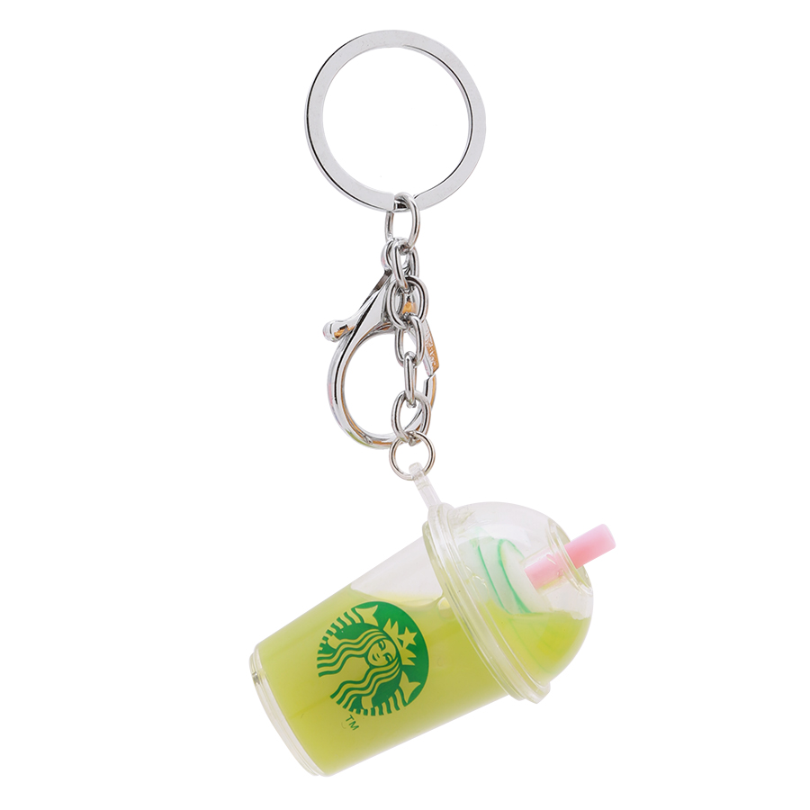 Móc Khóa Hình Ly Trà Sữa Macchiato - Màu Ngẫu Nhiên