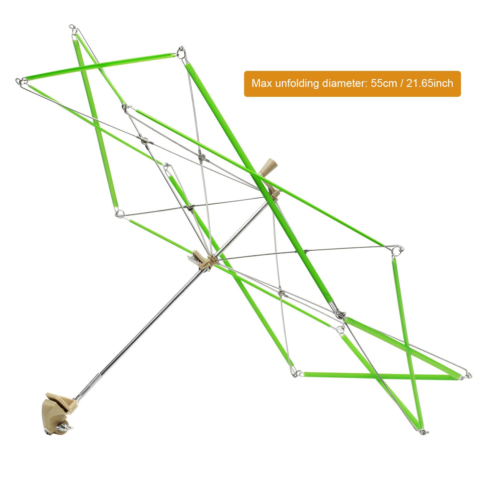 Khung đan móc nhựa dạng cây dù