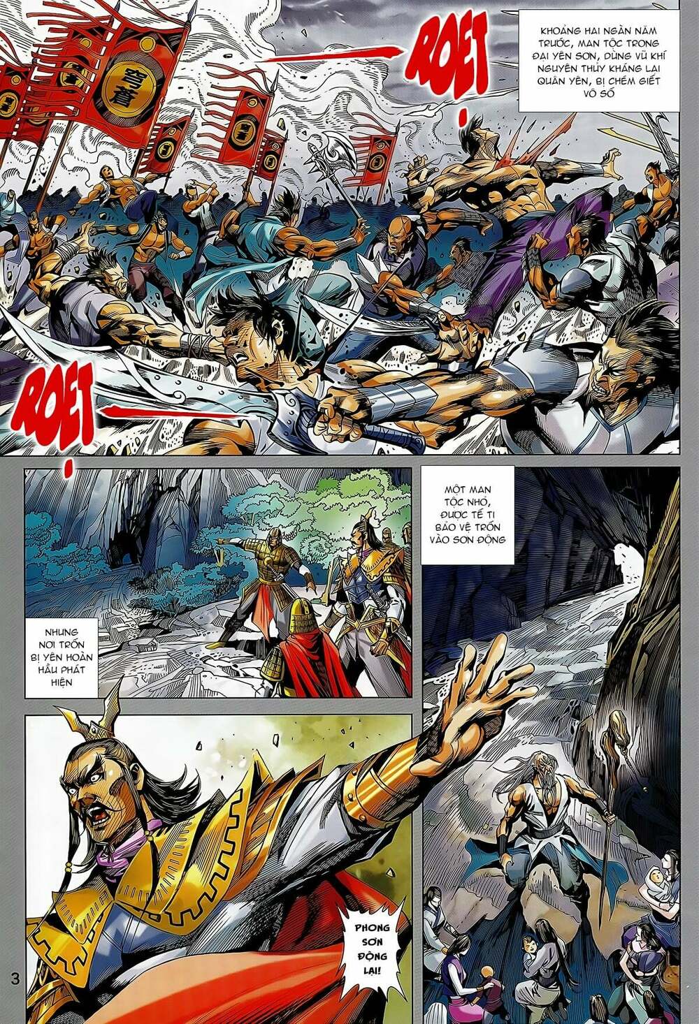 xuân thu mãnh sĩ chapter 12.1 3