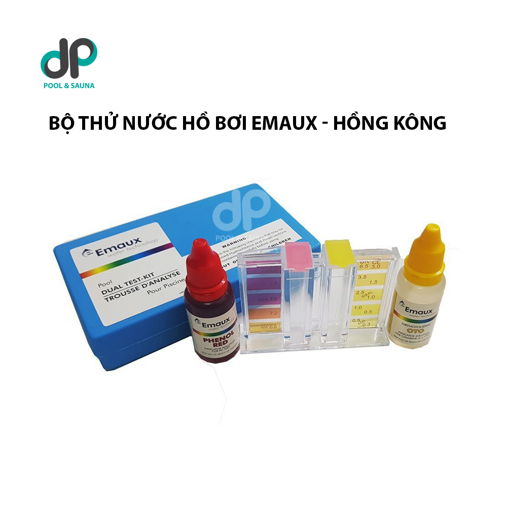 BỘ TEST PH và CLO NƯỚC HỒ BƠI EMAUX