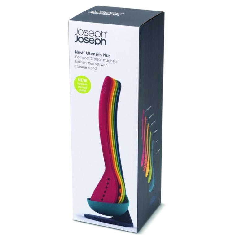 Bộ dụng cụ nấu ăn 5 món Joseph Joseph 101249 - Nest Utensils Plus Set Multicolour