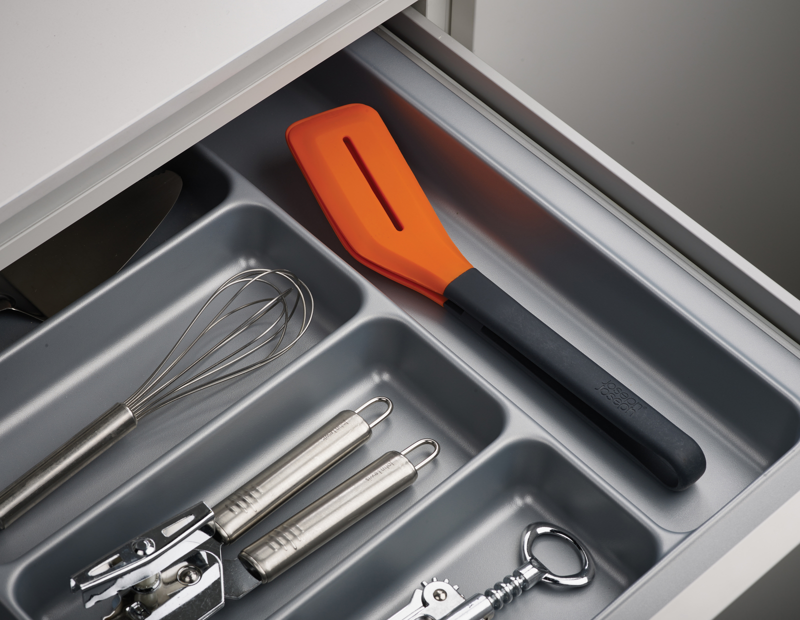 Joseph Joseph - Gắp thực phẩm silicon cao cấp Turner Tongs Orange 101423 (chịu nhiệt 270 độ C)