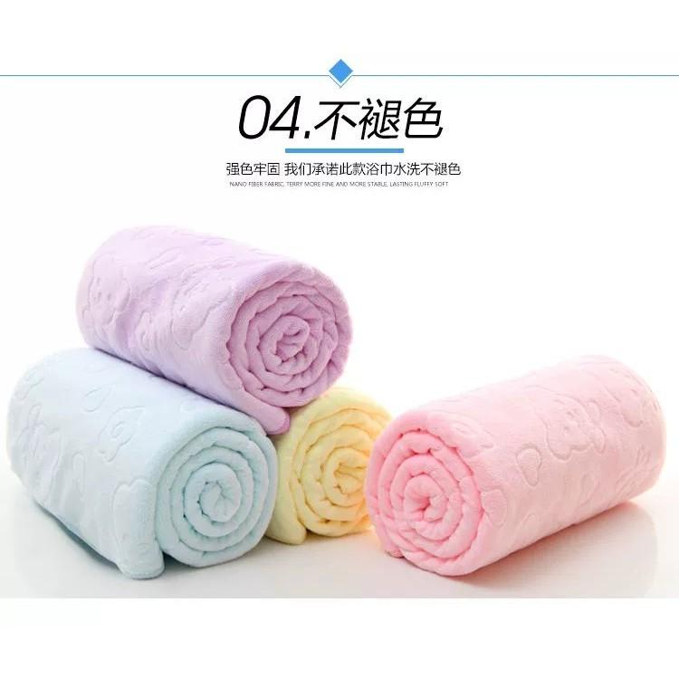 Combo 3 khăn tắm xuất Nhật - bản to 140x70cm