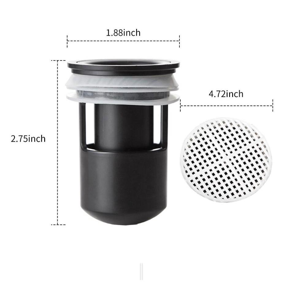 Chặn mùi hôi cống, côn trùng lưới ABS + Silicone Japan