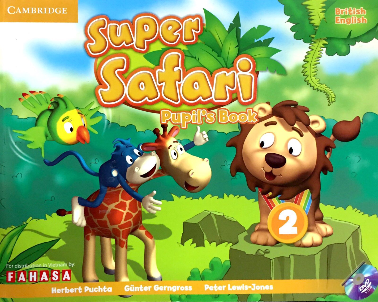 Super Safari Level 2 Pupil's Book with DVD-ROM - Reprint