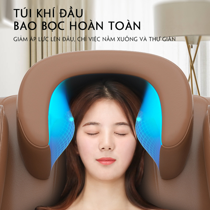 [ HÓT ] Ghế Massage Toàn Thân Công Nghệ Nhật Bản - Ghế Matxa Toàn Thân Con Lăn Di Động, Ghế Massage Toàn Thân Trục SL Cao Cấp