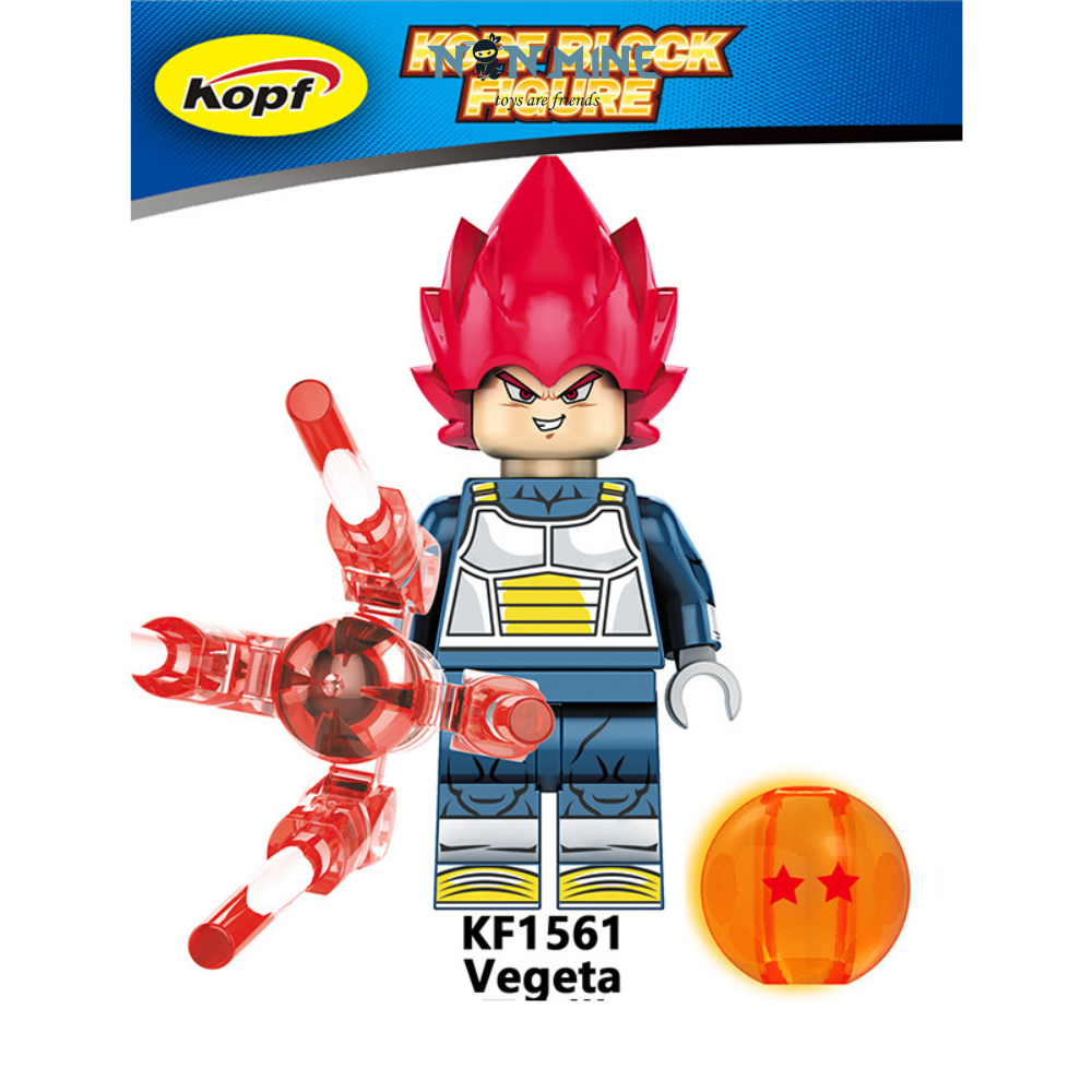 Minifigures Lắp Ráp Mô Hình Nhân Vật Hoạt Hình Truyện Tranh 7 Viên Ngọc Rồng Dragon Ball KF6142 Mẫu Mới
