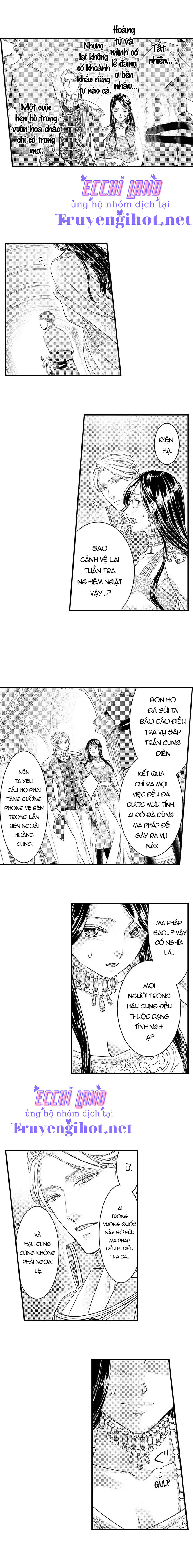 chuyển sinh vào thế giới khác ~ nếu muốn trở thành nữ hoàng hãy tìm cách để được hoàng đế sủng ái vào ban đêm chapter 57.1 6