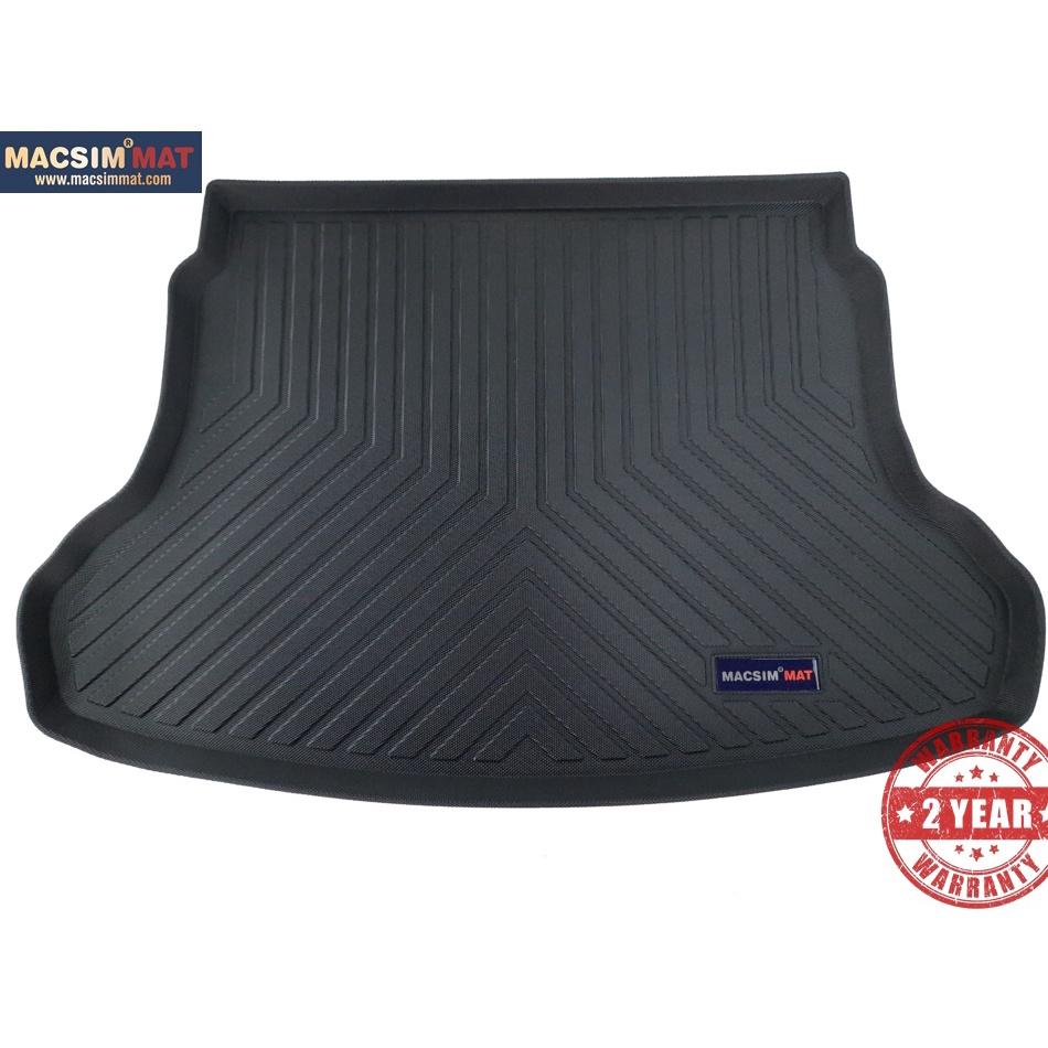 Thảm lót cốp xe ô tô Hyundai Accent 2017-đến nay nhãn hiệu Macsim hàng loại 2