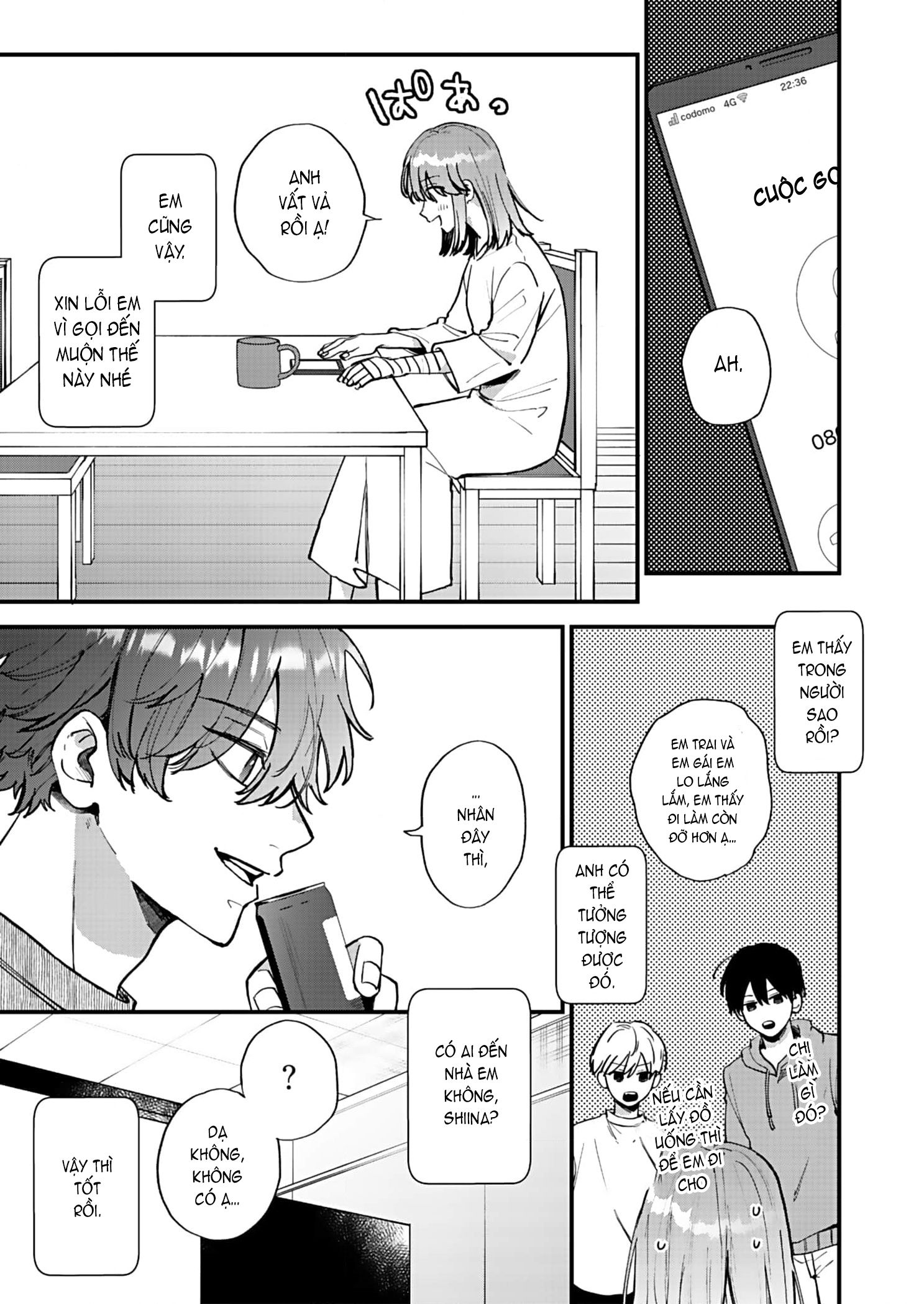 shiina-san u mê quá rồi kìa chapter 13.1 6