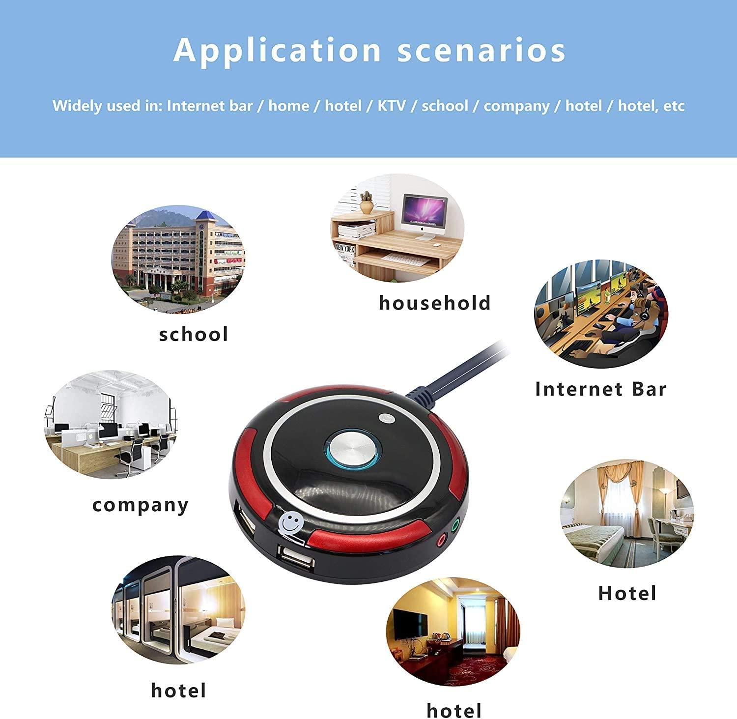 Nút nguồn bên ngoài cho PC, nút nguồn máy tính để bàn, công tắc đặt lại, hộp điều khiển từ xa bên ngoài