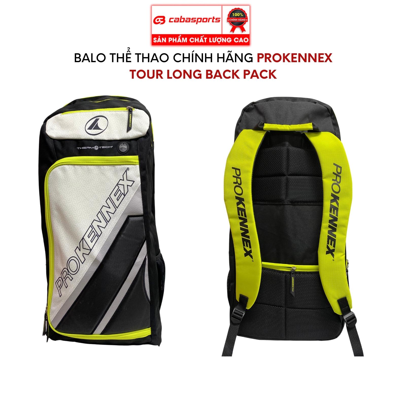 Balo thể thao Prokennex Tour Long Pack Back cao cấp chính hãng, balo đựng phụ kiện thể thao siêu rộng rãi