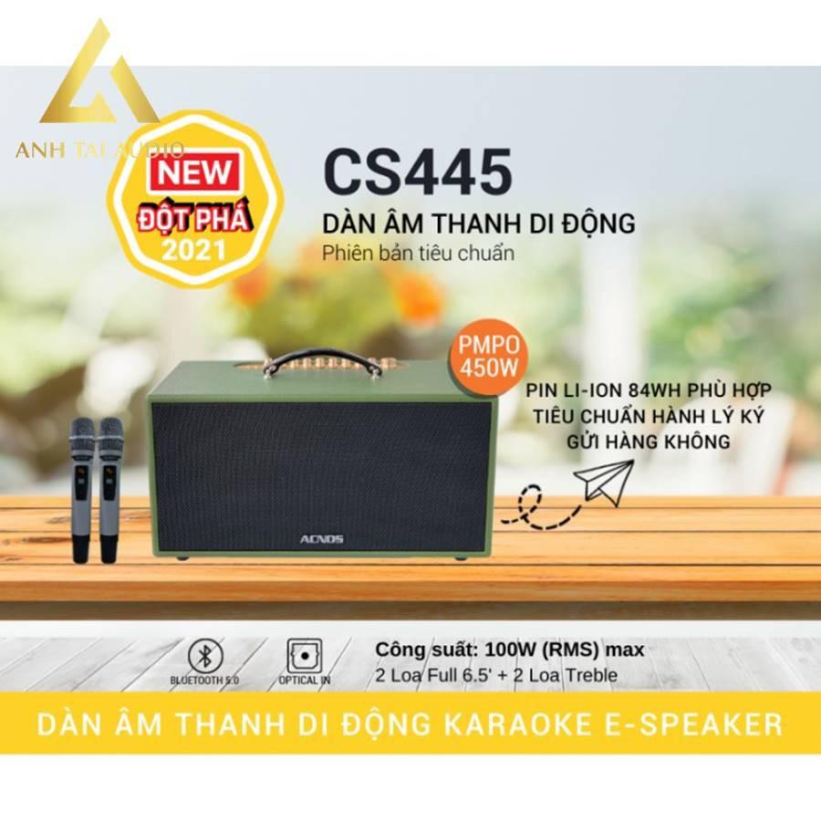 Loa kéo di động Acnos CS445, Loa karaoke chính hãng