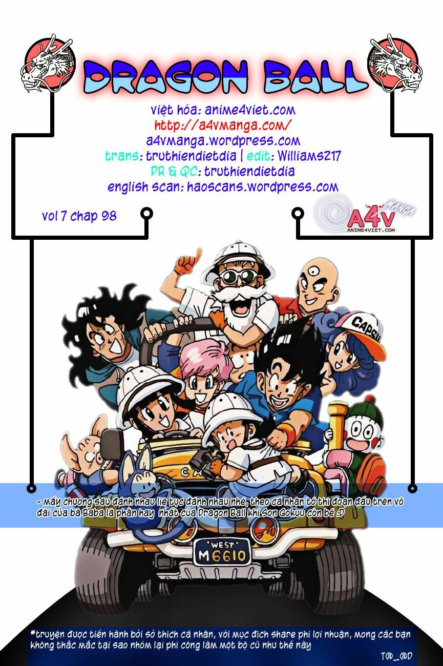 dragon ball - bảy viên ngọc rồng chapter 98 1