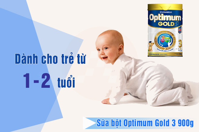 Sữa Bột Vinamilk Optimum Gold 3 900g 1 Sữa bột Optimum Gold 3 900g (cho bé 1-2 tuổi)
