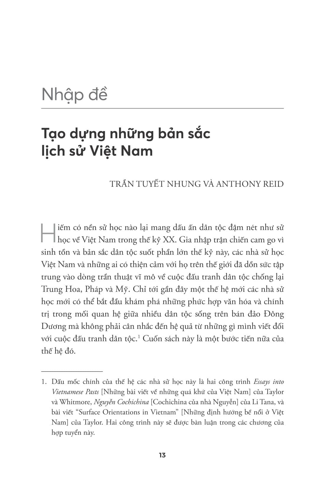 Việt Nam - Lịch Sử Không Biên Giới