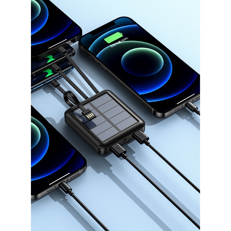 Sạc Dự Phòng Mặt Trời Siêu Mỏng Solar