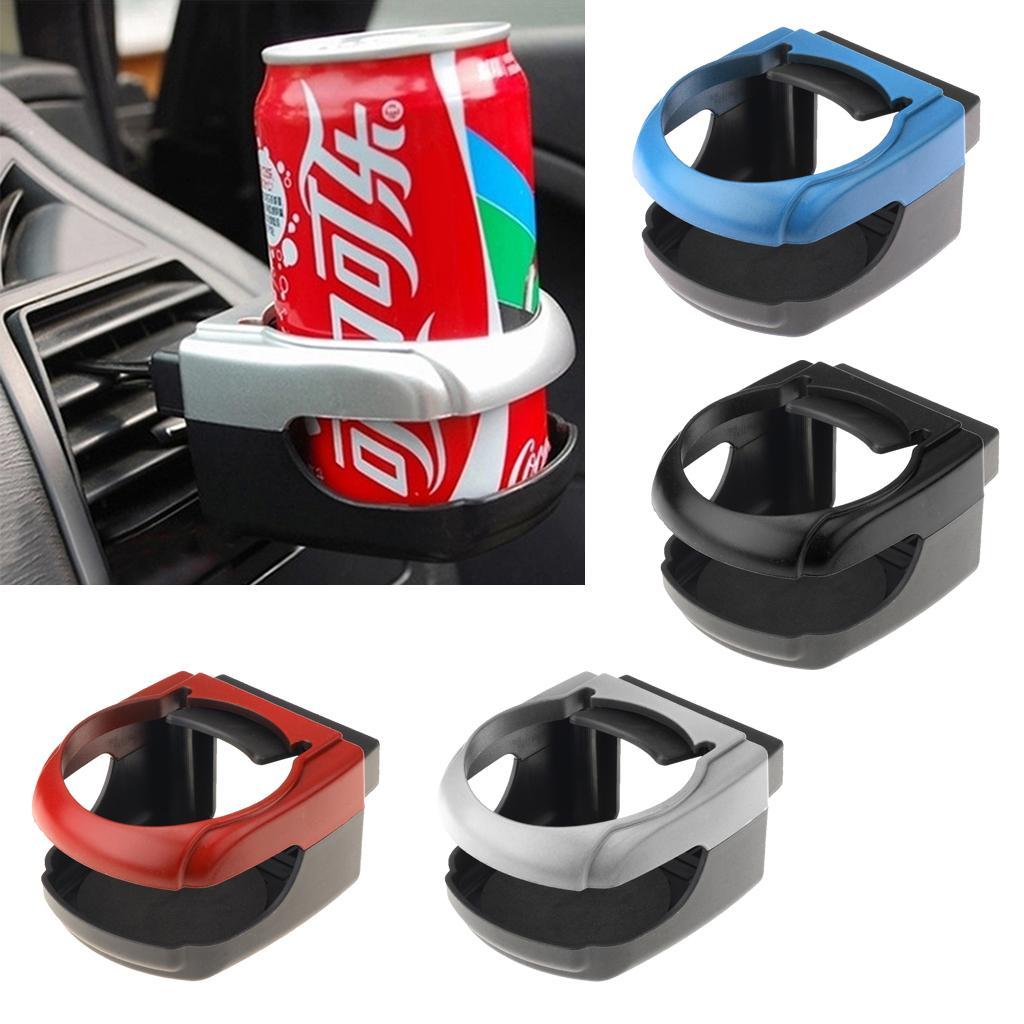 Car Air Vent Outlet Beverage Mount Cup Holder Holder Black