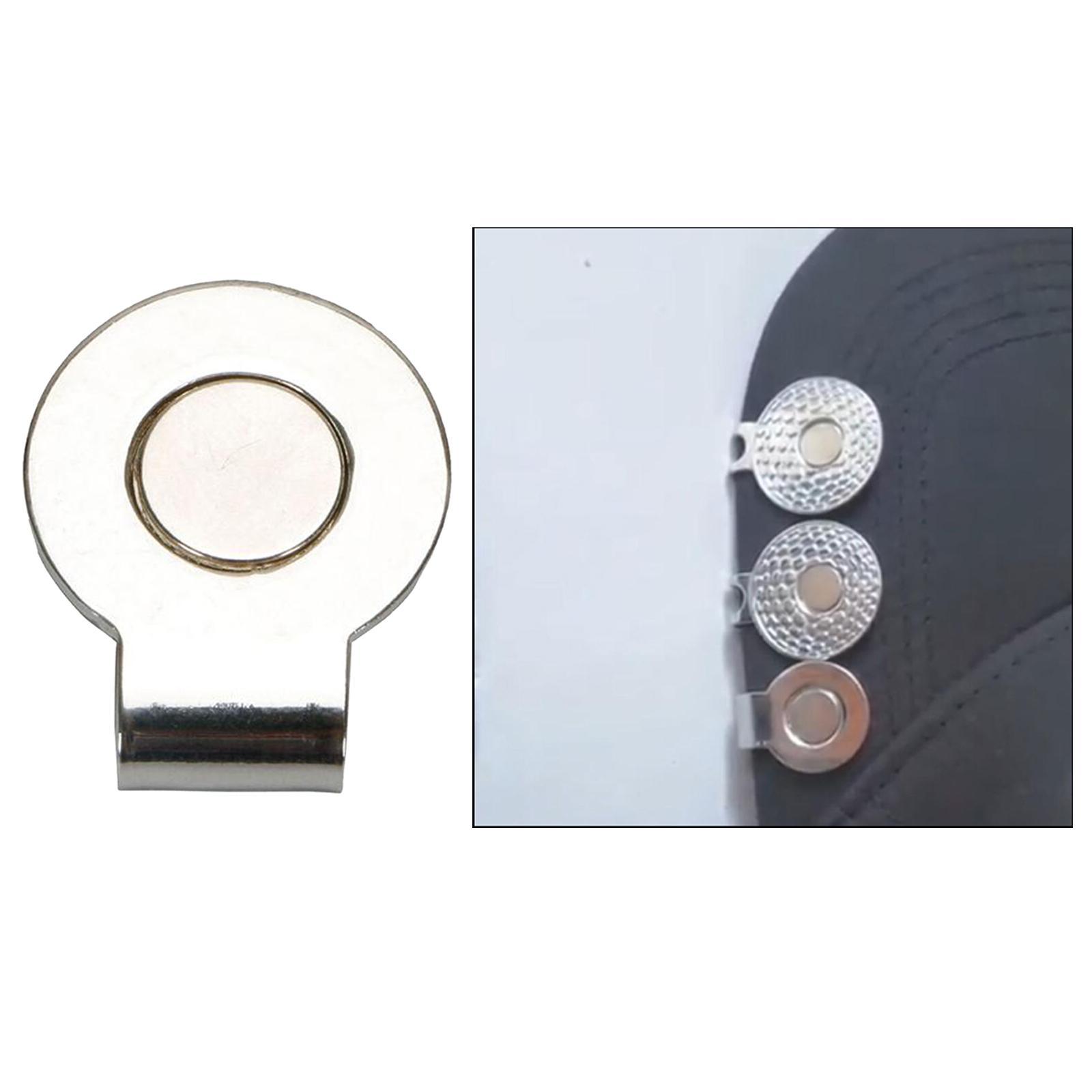 Zinc Alloy Golf Ball Marker Hat Clip Putt Putting Club Giveaways Golfer Gift