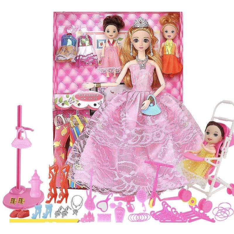 DC27H1001 ĐỒ CHƠI BÚP BÊ BARBIE KÈM PHỤ KIỆN LÀM ĐẸP