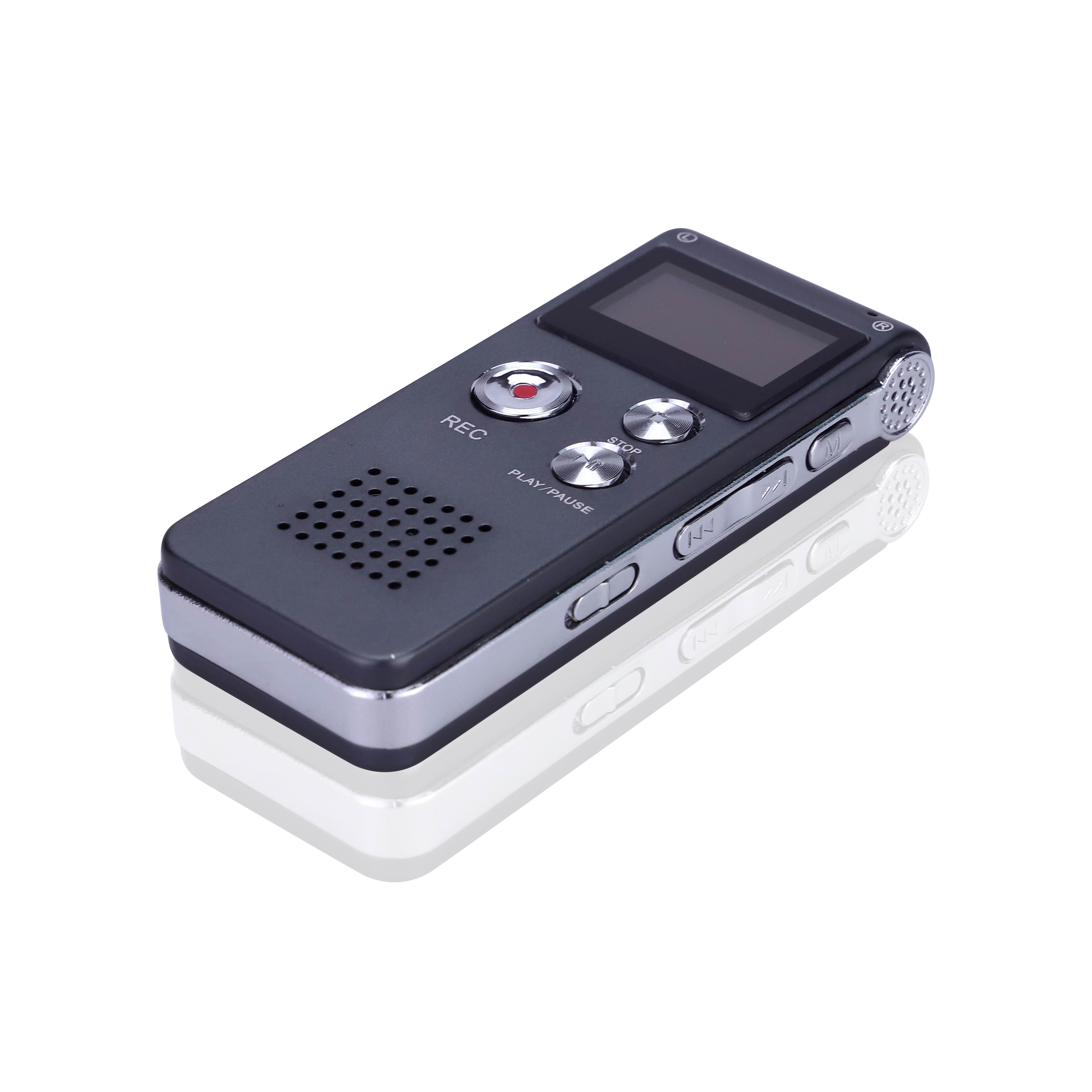 ROGTZ Máy ghi âm stereo chuyên dụng AK-012 Bộ Nhớ Trong 8GB - Hàng Nhập Khẩu