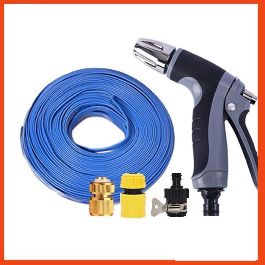 Bộ dây và vòi xịt rửa xe tưới cây tăng áp 7-10M 206817