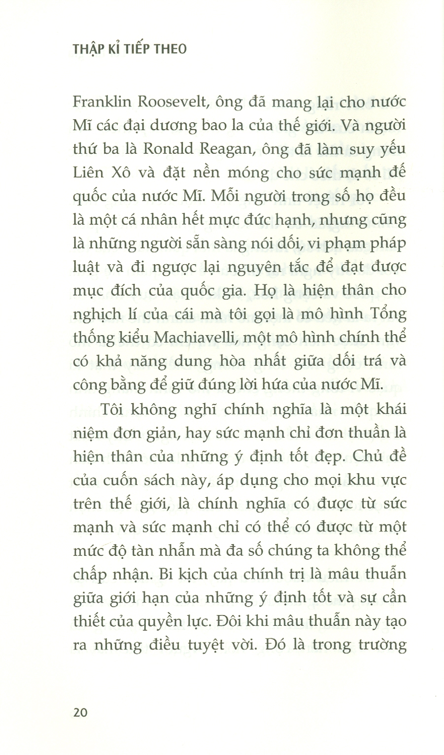 Thập kỉ tiếp theo ( NXB Tri Thức )