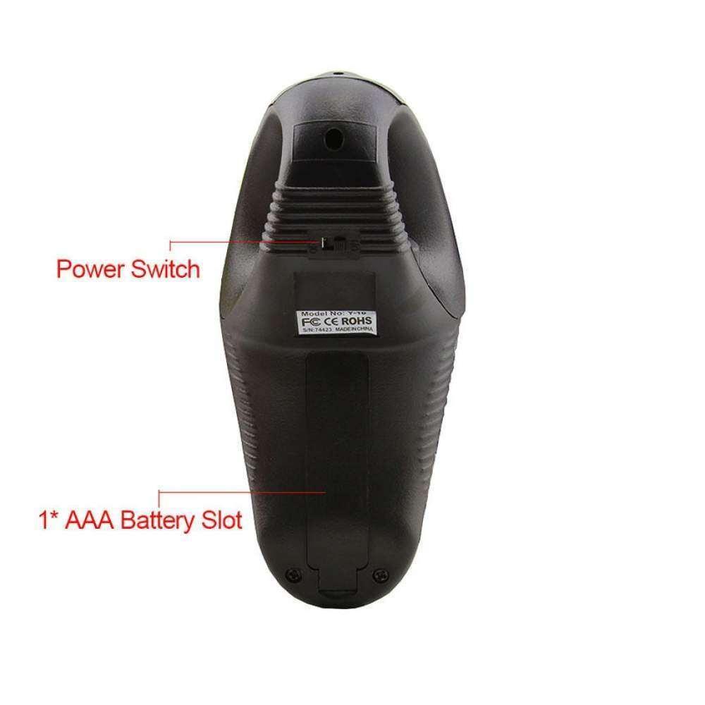 Wireless Trackball Laser Mouse Thumb-Controlled Mause 2.4G 10M Distance control Handheld Finger Air Design Mice For Teacher PPT Presentation Office