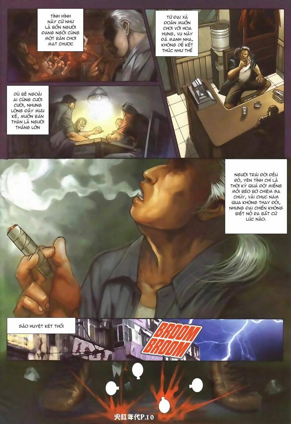 hỏa hồng niên đại hắc cốt đường chapter 86 9