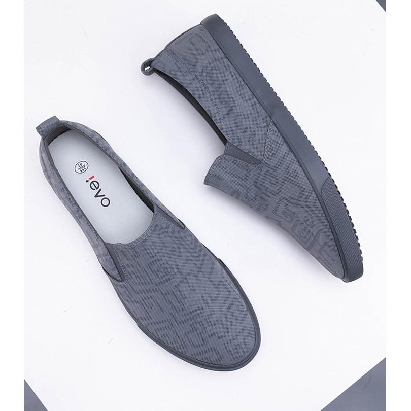 Giày lười nam - Slip on nam vải - Mã A2280X