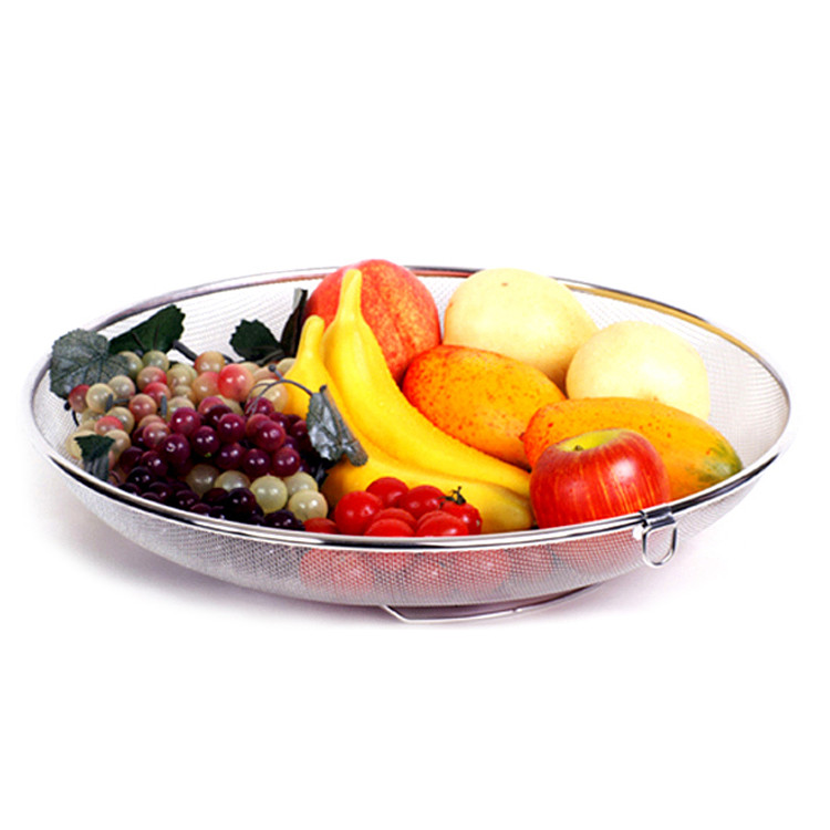 Rổ inox cao cấp Sta Ami ST-022 (34 x 7 cm)