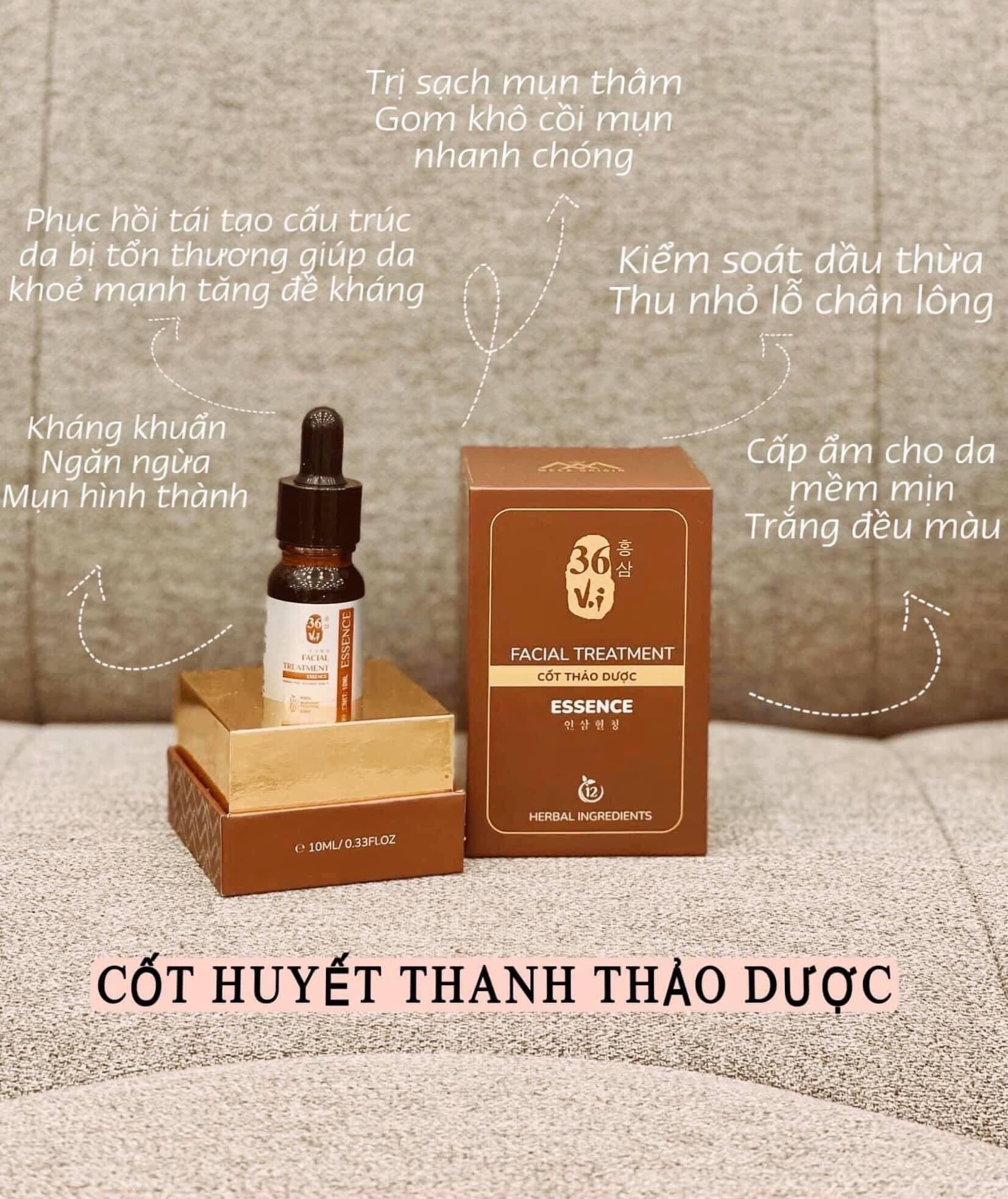Tinh chất cốt thảo dược 36 Vị full 10ml MeeA Origin