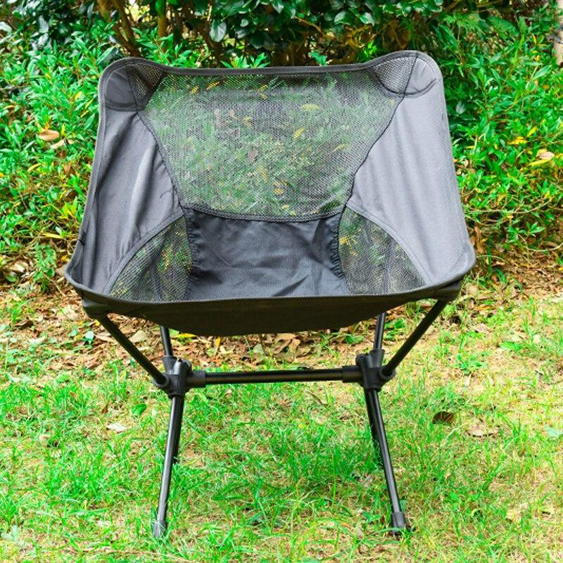 Travel Ultralight Folding Chair Portable Beach Hiking Picnic Seat Fishing Tools Chair Superhard High Load Outdoor Camping Chair
