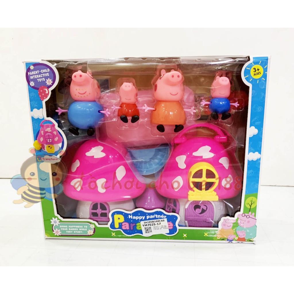 Đồ chơi ngôi nhà heo peppa