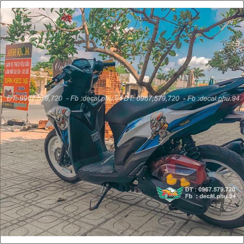 Tem Rời vario trắng xanh thỏ -1